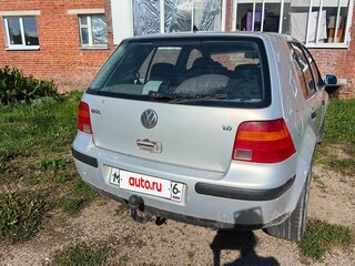1999 Volkswagen Golf IV, серебристый, 150000 рублей, вид 3