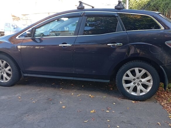 2008 Mazda CX-7 I, фиолетовый, 550000 рублей - вид 2
