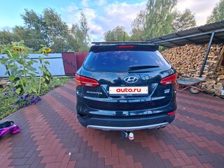 2013 Hyundai Santa Fe III, чёрный, 1530000 рублей, вид 5