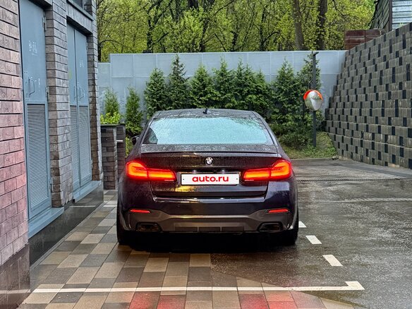 2021 BMW 5 серии 523d VII (G30/G31/G38) Рестайлинг, чёрный - вид 1