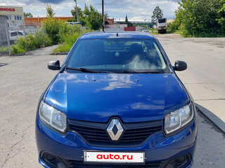 2018 Renault Logan II, синий, 695000 рублей, вид 1