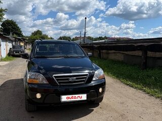 2008 Kia Sorento I Рестайлинг, чёрный, 1200000 рублей, вид 3