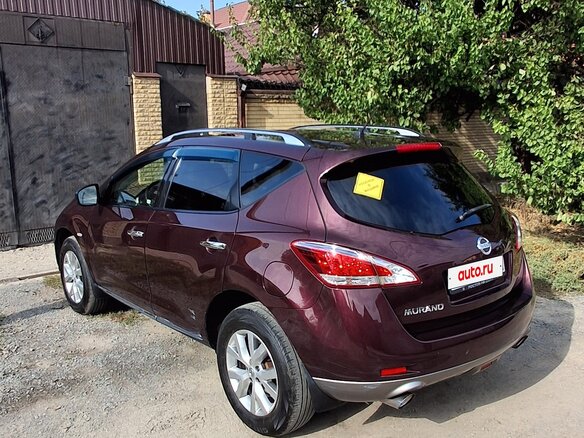 2012 Nissan Murano II (Z51) Рестайлинг 2, пурпурный, 950000 рублей - вид 3