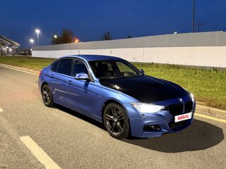 2014 BMW 3 серии 320i xDrive VI (F3x), синий, 1200000 рублей, вид 4