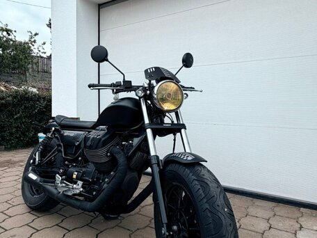 2016 Moto Guzzi V 9, чёрный, 495000 рублей, вид 1