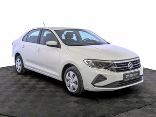 2022 Volkswagen Polo VI, белый, 1490000 рублей, вид 3