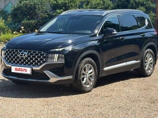 2021 Hyundai Santa Fe IV Рестайлинг, чёрный, 3800000 рублей, вид 2