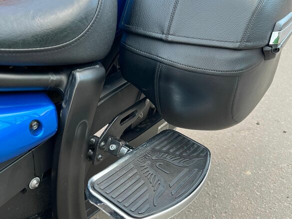 2010 Yamaha XVS950, синий - вид 7