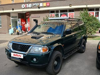 1998 Mitsubishi Pajero Sport I, зелёный, 850000 рублей, вид 1