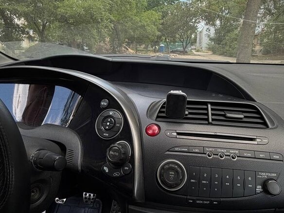 2008 Honda Civic VIII, оранжевый, 650000 рублей - вид 8