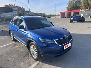 2021 Skoda Kodiaq I, синий, 3200000 рублей, вид 3