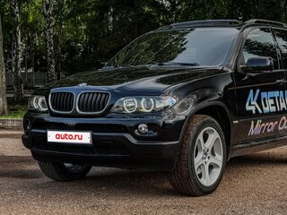 2005 BMW X5 3.0i I (E53) Рестайлинг, чёрный, 1100000 рублей, вид 3