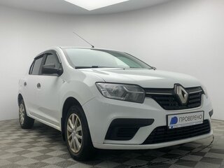 2019 Renault Logan II Рестайлинг, белый, 600000 рублей, вид 1