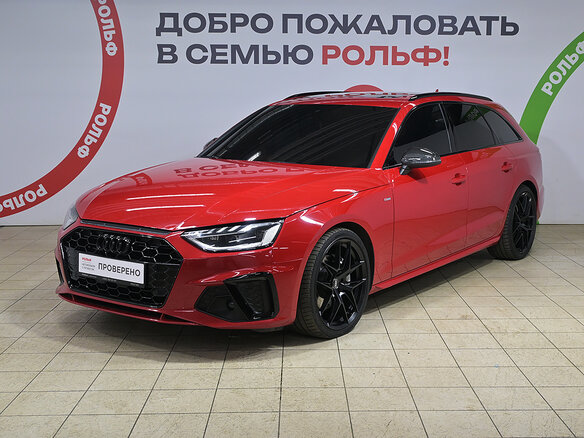 2019 Audi A4 40 TDI V (B9) Рестайлинг, красный, 3690000 рублей