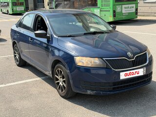 2015 Skoda Rapid I, синий, 385000 рублей, вид 4