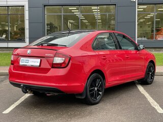 2017 Skoda Rapid I Рестайлинг, красный, 1150000 рублей, вид 5