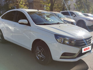 2017 Lada (ВАЗ) Vesta CNG I, белый, 900000 рублей, вид 3
