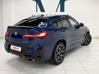 2022 BMW X4 20i II (G02) Рестайлинг, синий, 6490000 рублей, вид 2