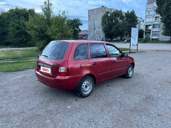 2011 Lada (ВАЗ) Kalina I, красный, 300000 рублей - вид 4