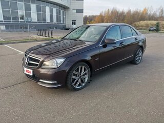 2011 Mercedes-Benz C-Класс 300 III (W204) Рестайлинг, коричневый, 1330000 рублей, вид 1