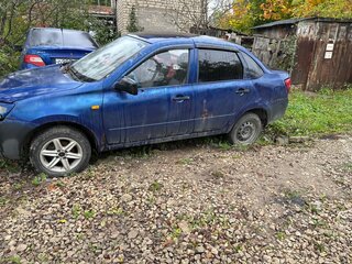 2013 Lada (ВАЗ) Granta I, синий, 90000 рублей, вид 3