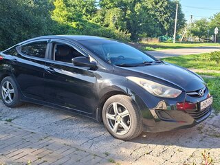 2013 Hyundai Elantra V (MD), чёрный, 835000 рублей, вид 1