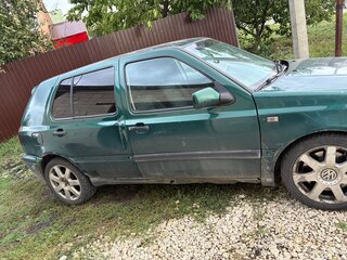 1995 Volkswagen Golf III, зелёный, 120000 рублей, вид 3