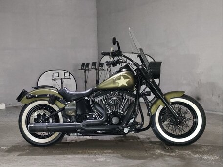 2017 Harley-Davidson Softail Slim, зелёный, 1287000 рублей, вид 1