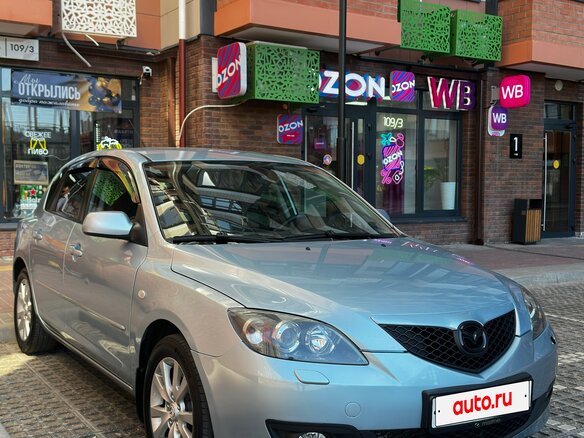 2006 Mazda 3 I (BK) Рестайлинг, серебристый, 699000 рублей - вид 2