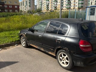 2001 Nissan Almera II (N16), чёрный, 125000 рублей, вид 5