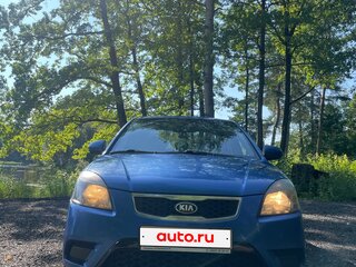 2010 Kia Rio II Рестайлинг, синий, 443000 рублей, вид 2