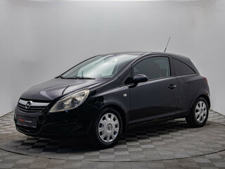 2008 Opel Corsa D, чёрный, 308000 рублей, вид 1