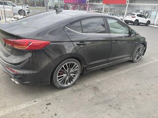 2017 Hyundai Elantra Sport VI (AD), чёрный, 1342000 рублей, вид 4
