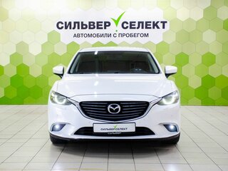 2016 Mazda 6 III (GJ) Рестайлинг, белый, 1800000 рублей, вид 3