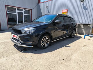 2018 Lada (ВАЗ) Vesta SW Cross I, чёрный, 920000 рублей, вид 2