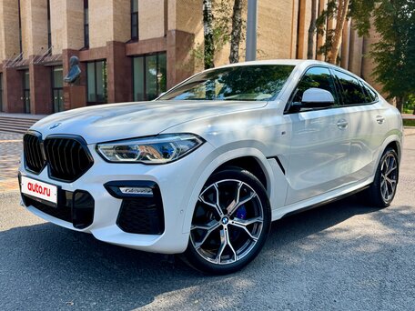 2020 BMW X6 40i III (G06), белый, 8290000 рублей, вид 1