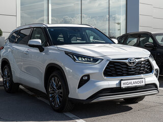 2026 Toyota Highlander IV (XU70), белый, 5890000 рублей, вид 4