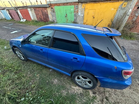 2005 Subaru Impreza II Рестайлинг 2, синий, 370000 рублей - вид 6
