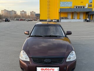 2012 Lada (ВАЗ) Priora I, пурпурный, 319990 рублей, вид 1