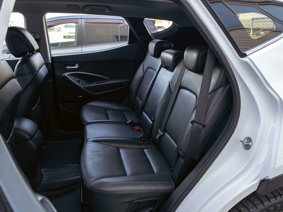 2017 Hyundai Santa Fe III Рестайлинг, белый, 1705000 рублей - вид 17