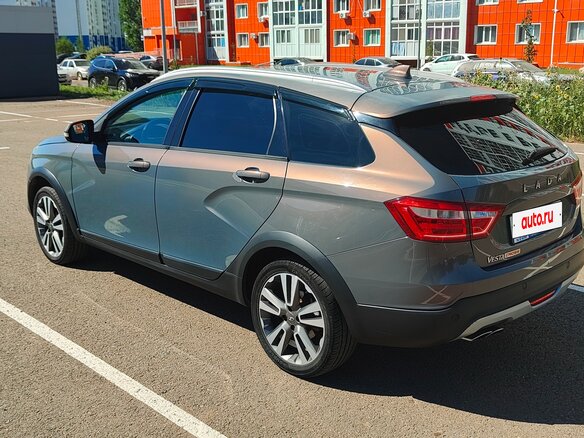 2017 Lada (ВАЗ) Vesta SW Cross I, серый, 747000 рублей - вид 6