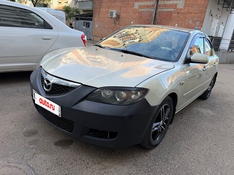 2008 Mazda 3 4-speed I (BK) Рестайлинг, зелёный, 550000 рублей, вид 1