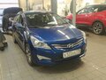 2015 Hyundai Solaris I Рестайлинг, синий, 720000 рублей - вид 1