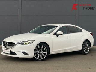 2018 Mazda 6 III (GJ) Рестайлинг, белый, 2090000 рублей, вид 1