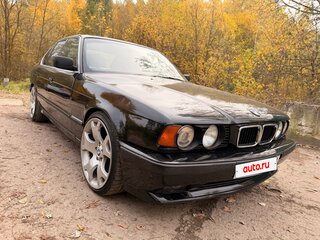 1992 BMW 5 серии 520i III (E34), чёрный, 580000 рублей, вид 3