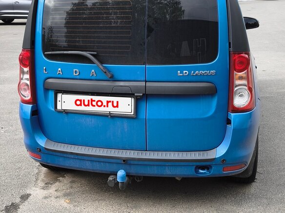 2021 Lada (ВАЗ) Largus I Рестайлинг, синий - вид 4