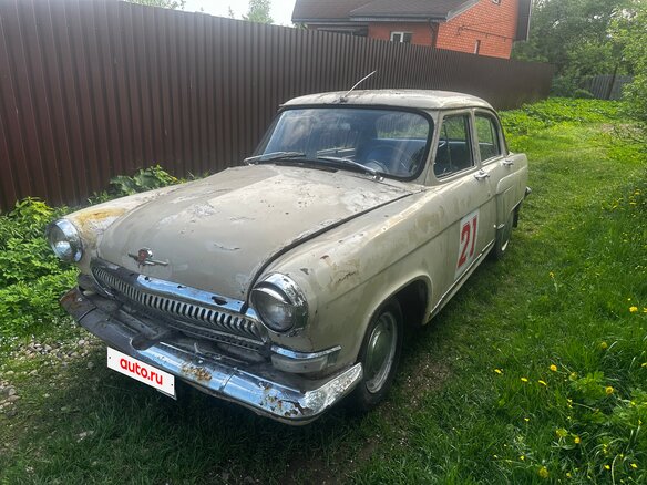 1964 ГАЗ 21 «Волга» 21Л, бежевый