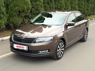 2019 Skoda Rapid I Рестайлинг, коричневый, 1818000 рублей, вид 1