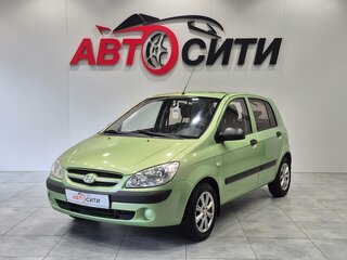2008 Hyundai Getz I Рестайлинг, зелёный, 519000 рублей, вид 3