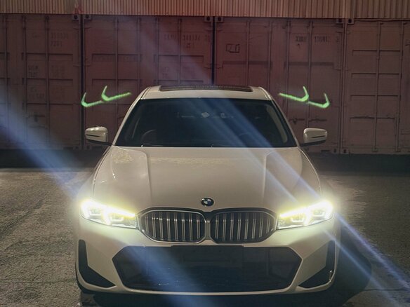 2024 BMW 3 серии 320i VII (G2x) Рестайлинг, белый, 3550000 рублей - вид 2